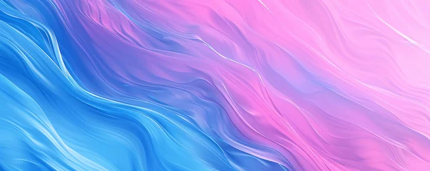 Fotobehang blue pink gradient background © Oleksandr