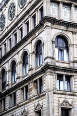 Fototapeta na wymiar Architectural Elegance of Manchester’s Historic Buildings