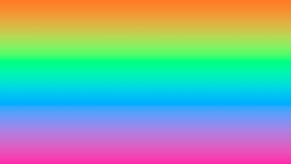 colorful vivid palette of Indian Orange , Guppy Green , Button Blue and Persian Rose solid color gradient background