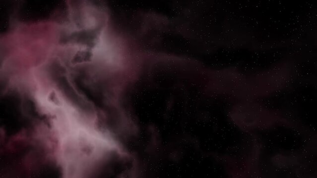 mystische r&ouml;tliche intergalaktische Nebelschwaden im Universum, Rauch, Wolken, Weltall