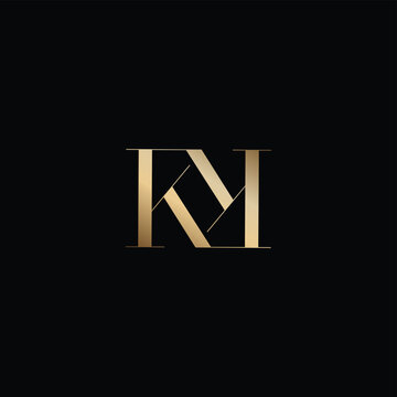 Double K in Luxury Logo