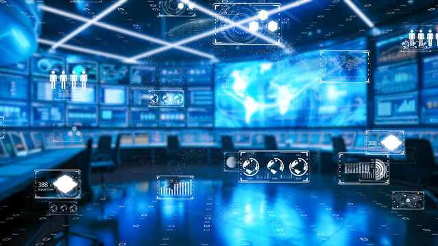 Smart city, digital world, Global communication network concept. 6G Business graph. Global business.