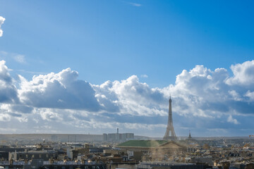 view from Eiffel tower