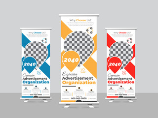 Business Standee/RollUp Banner Design Bundle 