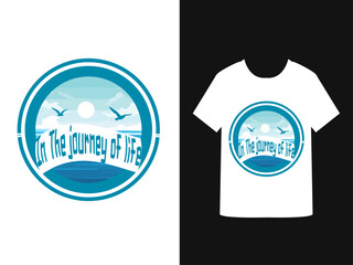 Typography T-Shirt Design For Print-Geometric & Typography  T-Shirt Design 