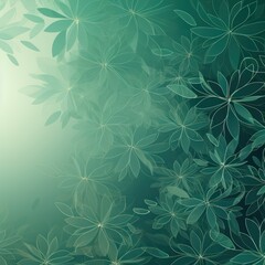 darkseagreen soft pastel gradient modern background with a thin barely noticeable floral