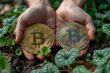 Bitcoin Kryptow&auml;hrung digital Geld B&ouml;rse
