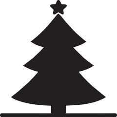 christmas tree, icon