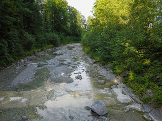 Stream in a natural area