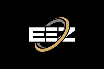 EEZ creative letter logo design vector icon illustration