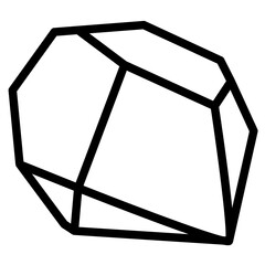 stone icon, rock icon	
