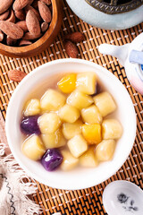 Sweet potato balls  is a popular dessert in Taiwan