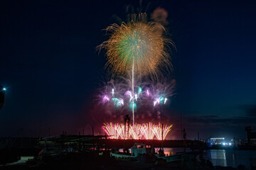 大洗の花火