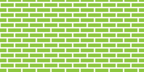 Fresh Green Brick Wall Texture, A repeating pattern of fresh green bricks forming a vibrant and detailed wall texture, perfect for nature-inspired designs.