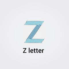 Icone Lettre Z pour Design Logos, Symbole, Illustration Pictogramme Monogramme pour Business, Variations Alphabet Isolé Silhouette