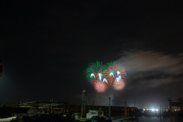 茨城の空を彩る花火