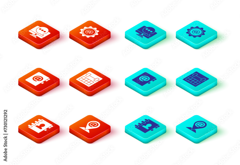 Poster set address book, location and mail and e-mail, calendar, mail and chat messages notification monito