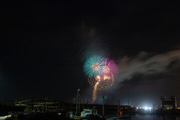 茨城の空を彩る花火