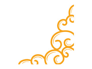 Chinese New Year Border Frame Background
