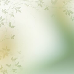 Fototapeta na wymiar khaki soft pastel gradient modern background with a thin barely noticeable floral ornament
