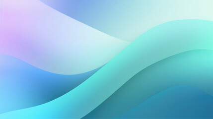 Abstract background with smooth wavy lines in blue and pink colors.