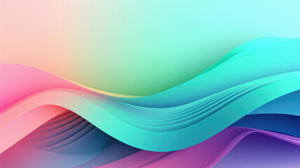 Abstract colorful background with wavy lines.   for your design.