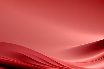 Shiny red wave lines, light lines and technology background, energy and digital concept for technology business template. Vector illustration.
