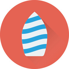 Surfing Vector Icon