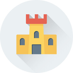 Castle Vector Icon