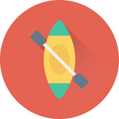 Canoe Vector Icon