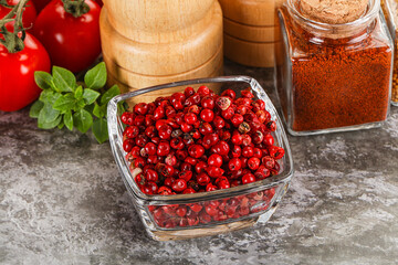 Red pepper corn aroma seeds