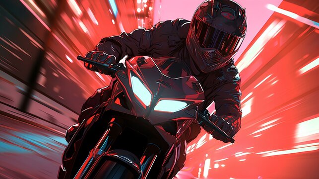 cartoon man riding motorcycle with helmet Cartoon Motorcycle Images – Browse 223,072 Stock Photos, Vectors, and Video