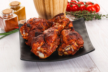 Indian tandoori turkey shoulder wing