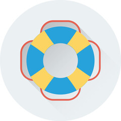 Life Ring Vector Icon