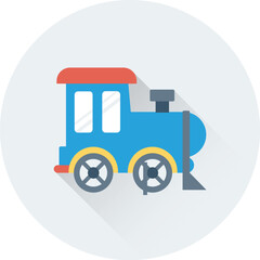 Steam Engine Vector Icon