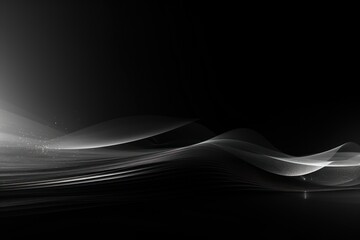 Charcoal Futuristic Data Stream Abstract Background