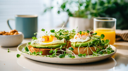 a plate of food with a cup of coffee