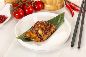 Grilled eel with unagi sauce