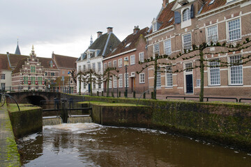 The monumental inner city of the European city of the year Amersfoort