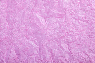 Pink Crumpled Paper Texture Vintage