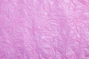 Pink Crumpled Paper Texture Vintage