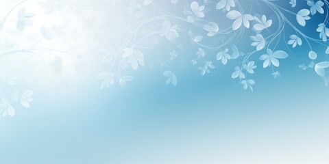 Fototapeta na wymiar lightsteelblue soft pastel gradient modern background with a thin barely noticeable floral