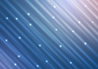 Abstract gradient science space light stars blue sky background