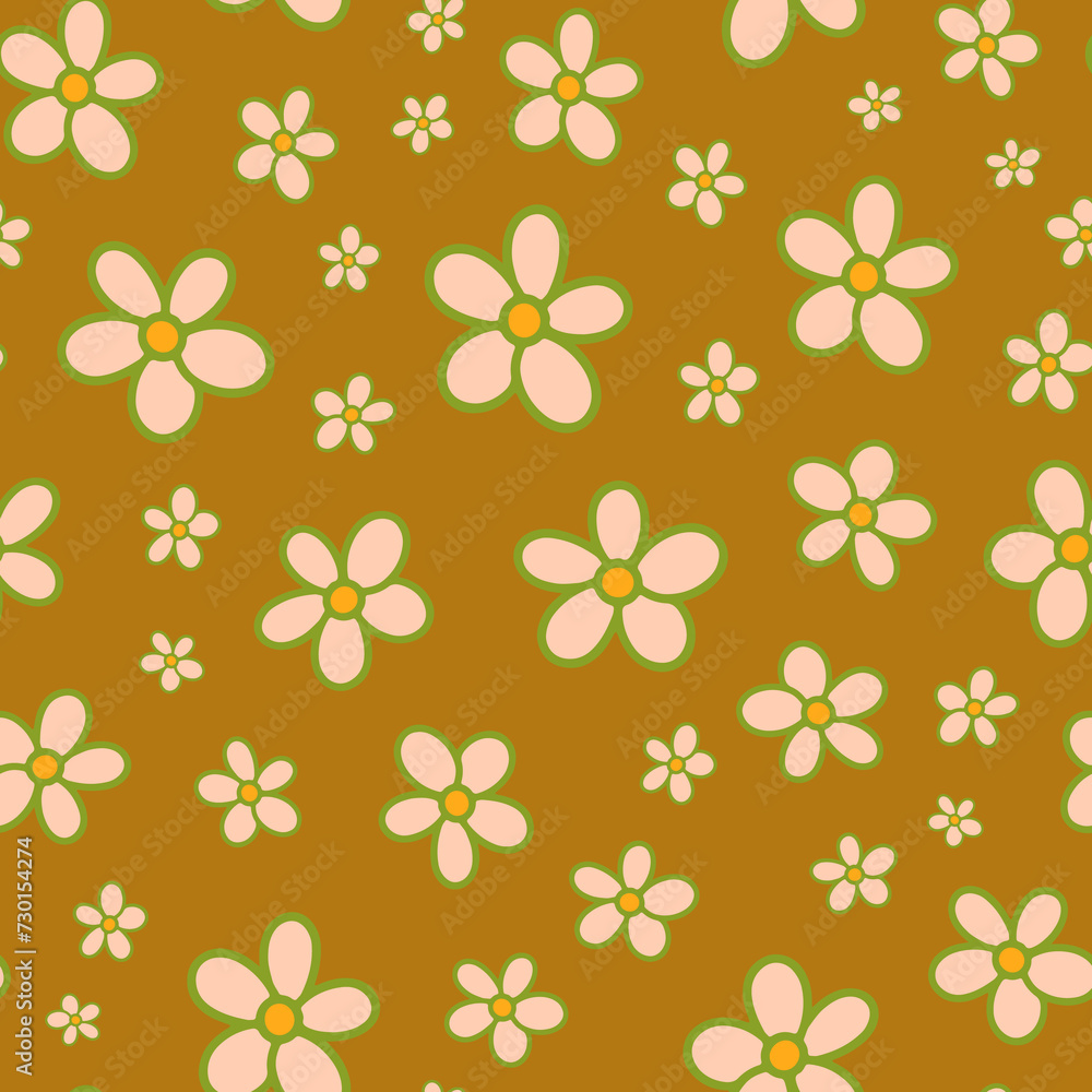 Poster seamless repeat pattern print background