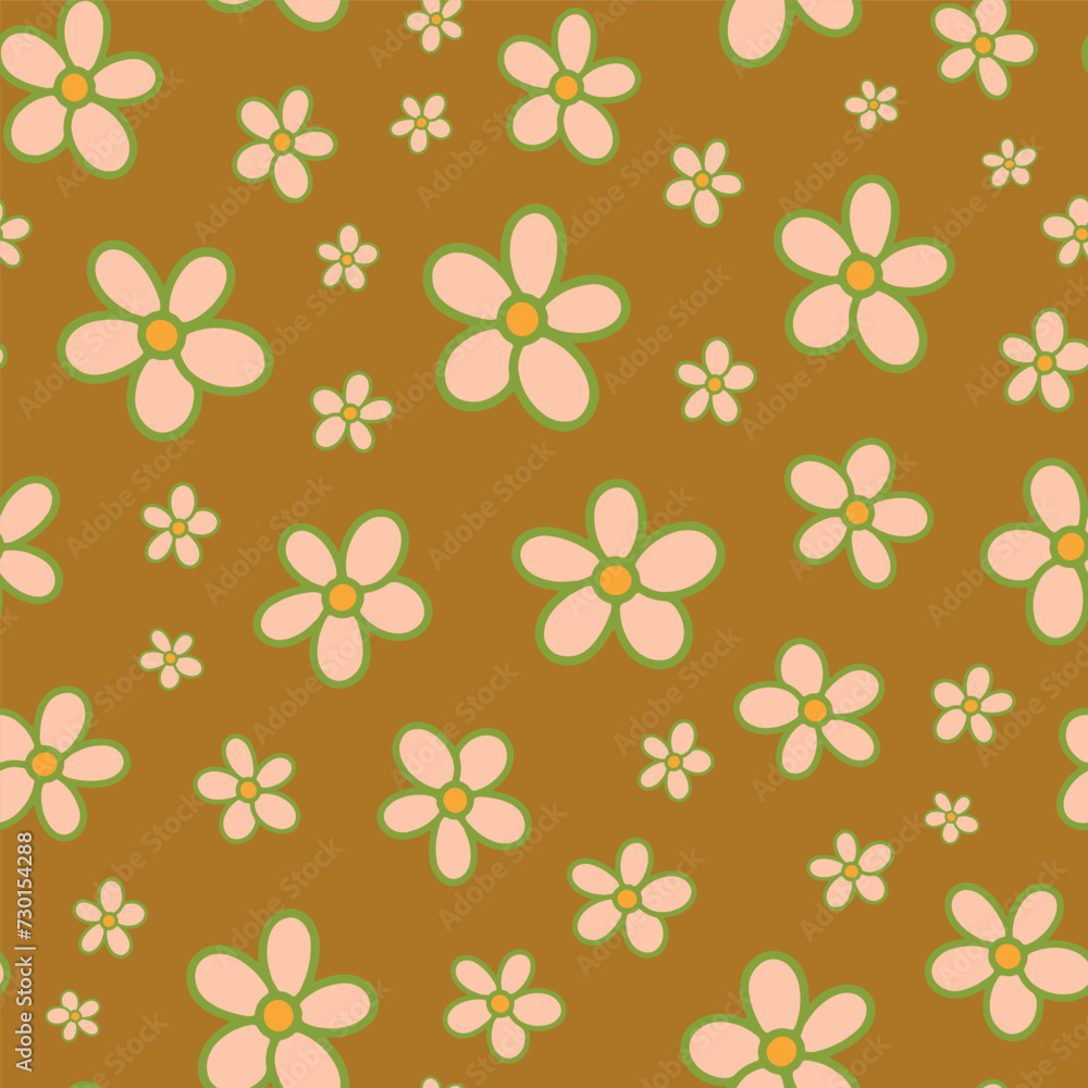 Poster vector seamless repeat pattern print background