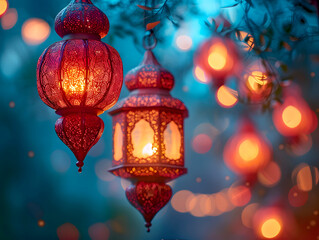 ramadan kareem background vector graphics  illustration
