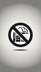 Generative AI No Smoking Illustration