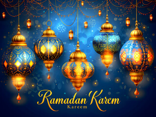 ramadan kareem background vector graphics  illustration

