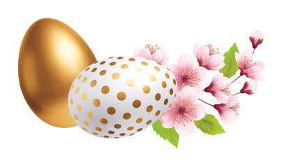 Easter Egg Cherry Blossom Flower