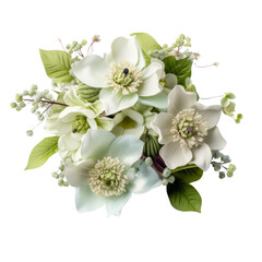 flower - Celadon Green...Bouquet. Hellebore: Serenity and tranquility
